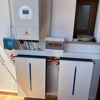 Impianto fotovoltaico 6kw con batteria 10kwh solar