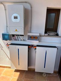 Impianto fotovoltaico 6kw con batteria 10kwh solar