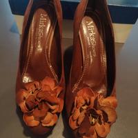 Décolleté Velvet ruggine 