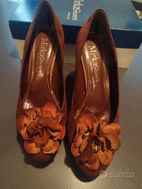 Décolleté Velvet ruggine 