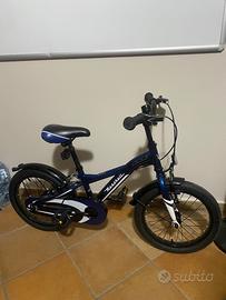Bicicletta Bambino 16 Pollici Maserati Blu