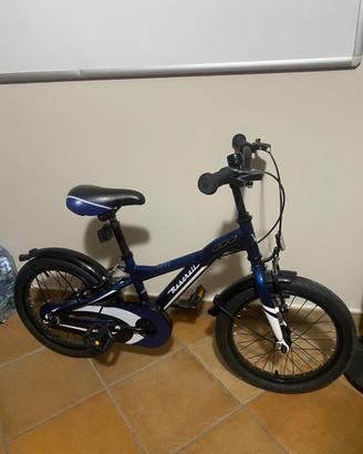 Bicicletta Bambino 16 Pollici Maserati Blu