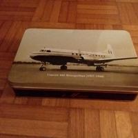 Alitalia collezionismo scatola di latta