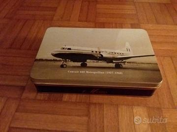 Alitalia collezionismo scatola di latta