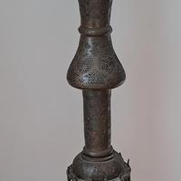 Antica piantana/lampada in ottone