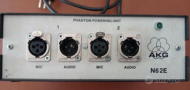 AKG Alimentatore Phantom Powering Unit  N62E.
