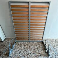 Rete letto contenitore 160 x 195 con pistoni a gas