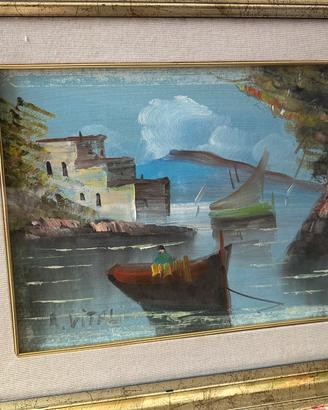 Renato Vitali - Quadro originale Marina