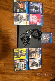 playstation 4 con 9 giochi