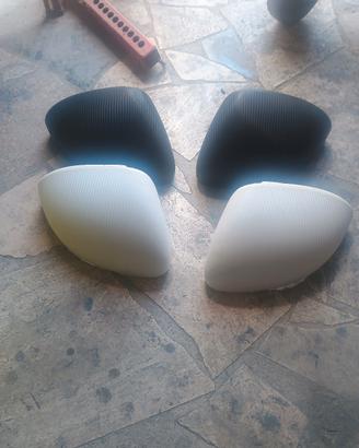 calotte specchio effetto carbonio  fiat 500x