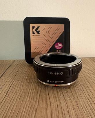 Adattatore K&F Concept Om - M4/3