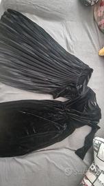 vestito nero  in velluto 