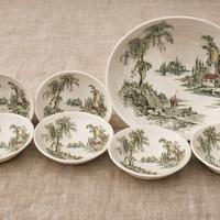 Set macedonia Johnson Brothers Old Mill vintage