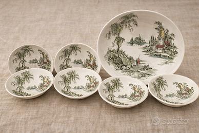 Set macedonia Johnson Brothers Old Mill vintage