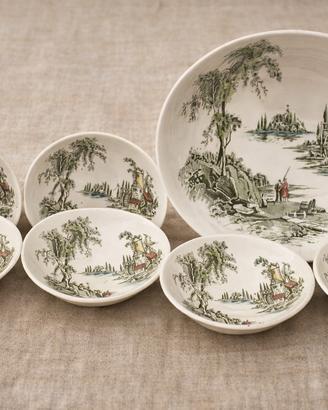 Set macedonia Johnson Brothers Old Mill vintage