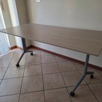 Scrivania con struttura ribaltabile 160 cm x 80 cm