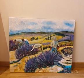 quadro olio su tela cm70×60