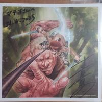 Shikishi Bergamo Comicon 2025 autografato Shiki