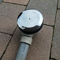 Piletta completa per doccia foro grande da 90 mm