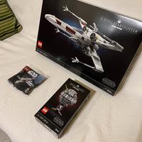 X-Wing Lego + Morte Nera + Mini X-Wing