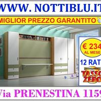 Letto a Scomparsa RUDY _CASTELLO _12 rate da 234 €