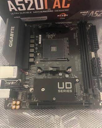Scheda Madre mini itx Gigabyte A520I AC