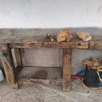 banco da falegname antico, 