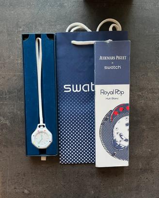 SWATCH X PIGUET ROYAL POP-HUIT BLANC