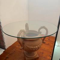 Tavolino vintage in terracotta