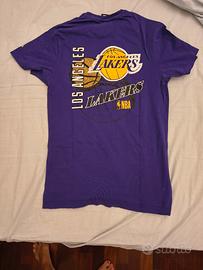 maglietta viola Lakers taglia XS 
