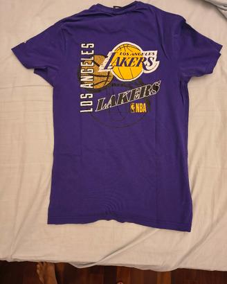 maglietta viola Lakers taglia XS 