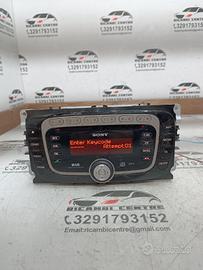Autoradio lettore cd mp3 2011 ford galaxy bs7t18c9