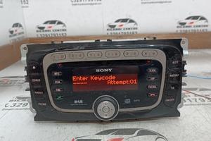 Autoradio lettore cd mp3 2011 ford galaxy bs7t18c9
