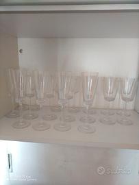 Servizio elegante bicchieri