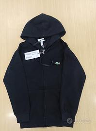 Felpa nera Lacoste taglia S - nuova con etichetta