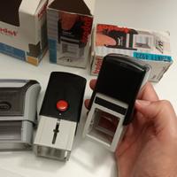 3 timbri autoinchiostranti 