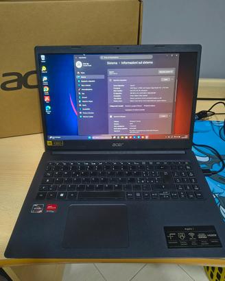 Acer aspire 3 A315-23 , ryzen 5 3500U 512GB