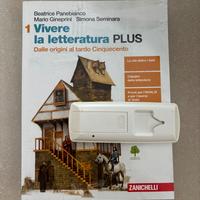 Libro Vivere la letteratura