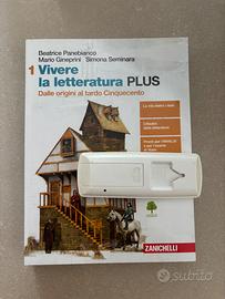 Libro Vivere la letteratura