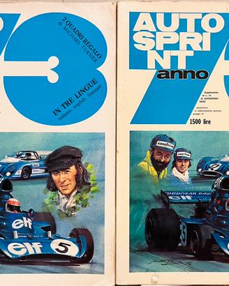 Lotto riviste auto anni 70/80 + Topolino 1973