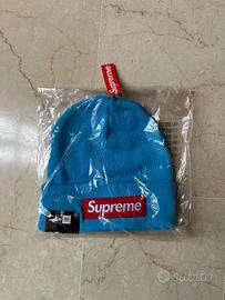 Cappello Supreme Box Logo Azzurro