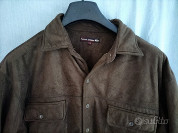Camicia giacca camoscio taglia XL