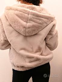 Giubbino Bomber in ecopelliccia 