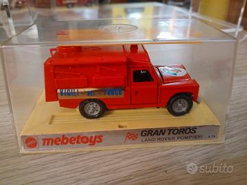 Mebetoys- land rover pompieri. no politoys 