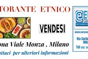 376/25 RISTORANTE Etnico in zona V.le Monza