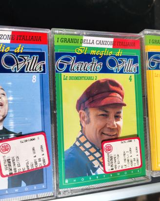 15 MUSICASSETTE- IL MEGLIO DI CLAUDIO VILLA