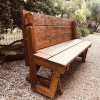 Panca tavolo legno allungabile