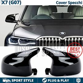 CALOTTE SPECCHIETTI per Bmw X7 G07 Nero Lucido