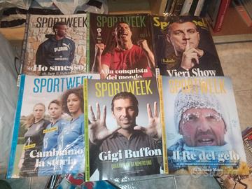 Lotto 8 riviste sport week gazzetta dello sport cr