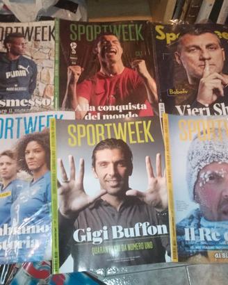 Lotto 8 riviste sport week gazzetta dello sport cr